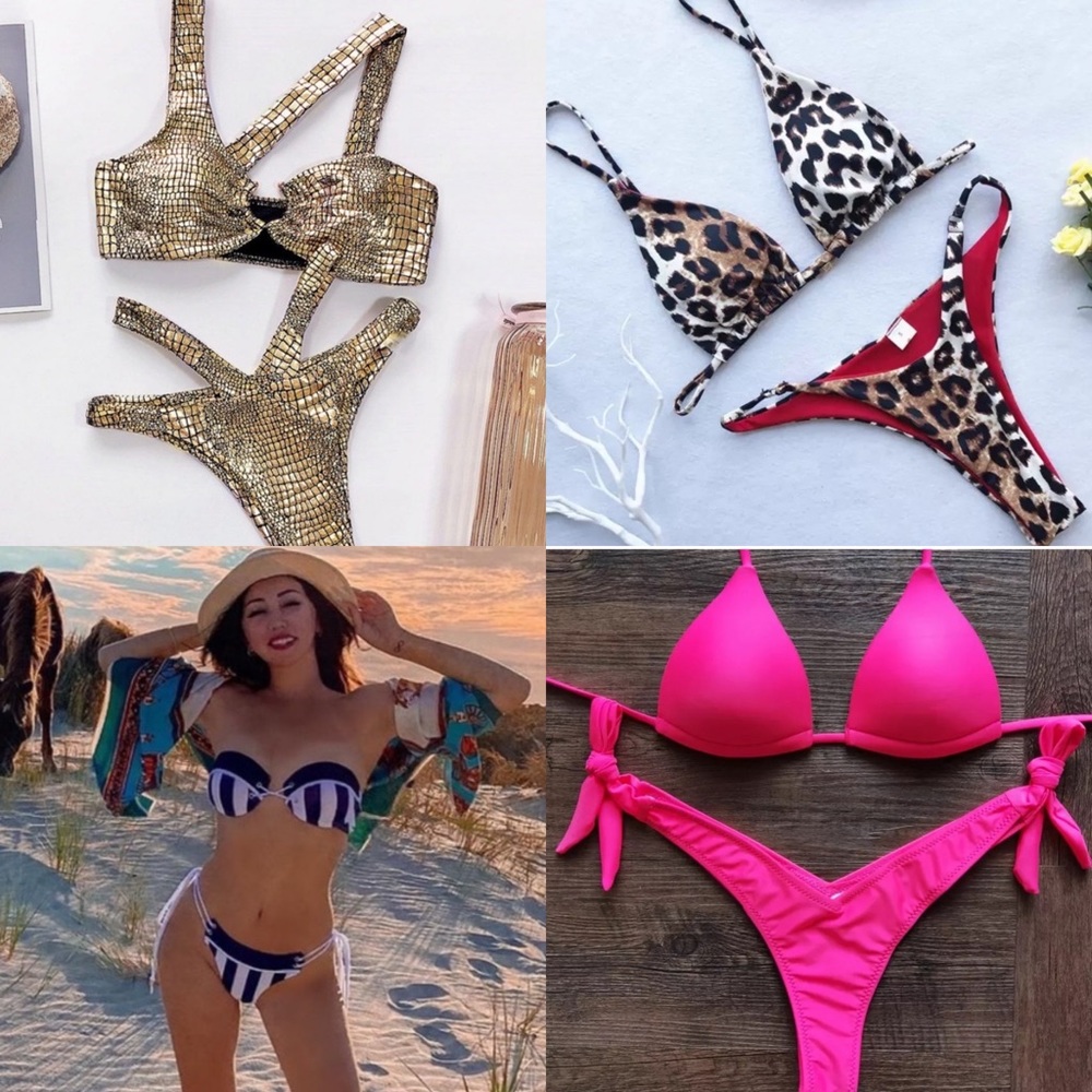 4 Swimsuits set